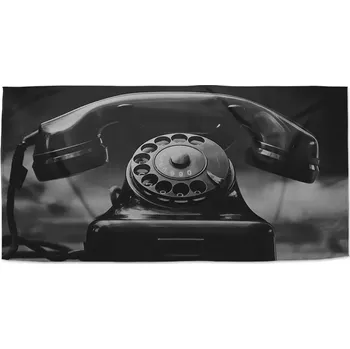 Osuška Sablio Ručník Starý telefon - 30x50 cm