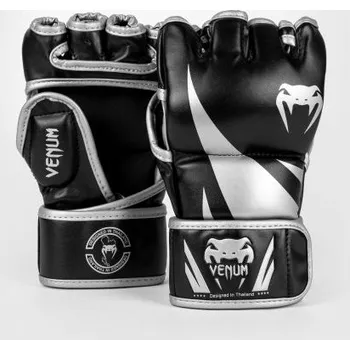 MMA rukavice MMA RUKAVICE VENUM CHALLENGER - černo/stříbrné M