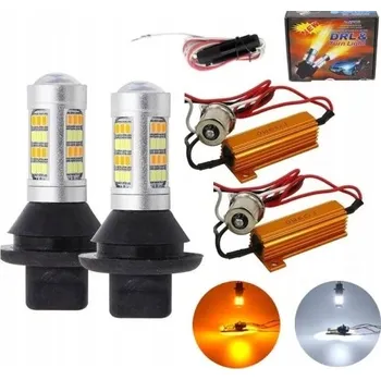 Denní svícení Denní svícení 2v1 LED PY21W BAU15s s blinkry