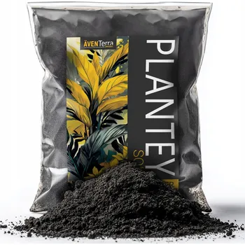 Substrát SUBSTRÁT PRO TROPICKÉ ROSTLINY PŘÍRODNÍ ZEMINA DO TERÁRIA KVĚTINÁČE 3x4L