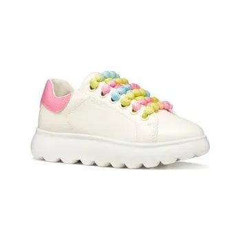 Dámské tenisky Geox Sneakersy J Puffypop Girl J55MRA 000BC C0406 S Bílá 28