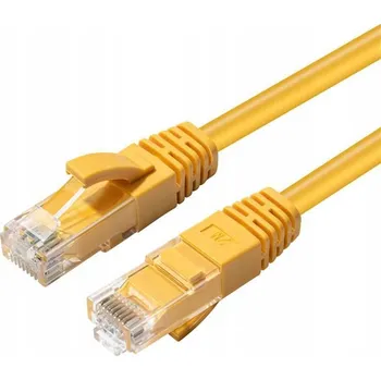 Síťový kabel MicroConnect U/UTP CAT6 0,3M Žlutý LSZH
