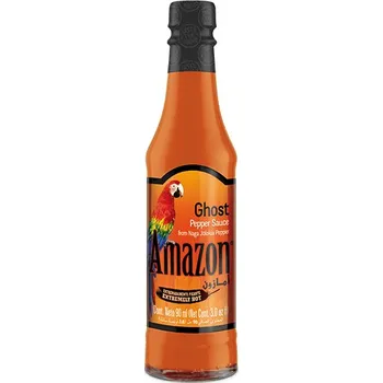 Omáčka Amazon Ghost Jolokia Pepper 90ml - Omáčka z jolokia papriček (extrémně pálivá)