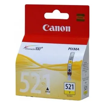 Canon originální ink CLI521Y, yellow, 505str., 9ml, 2936B001, Canon iP3600, iP4600, MP620, MP630, MP980 2936B001
