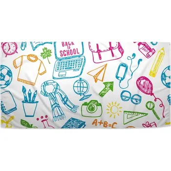 Osuška Sablio Ručník Barevná škola - 30x50 cm