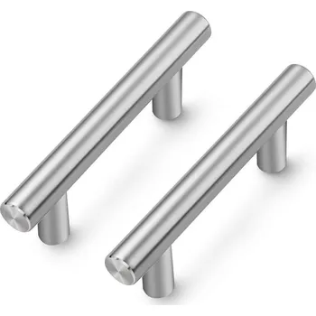 Nábytkové kování Nábytková úchytka knopka stříbrná niklovaná 12,7 x 18,8 x 9,2 cm