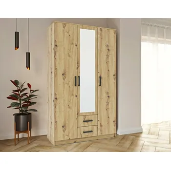 Šatní skříň Šatní skříň SIMPLE 120 3D2Dr dub artisan