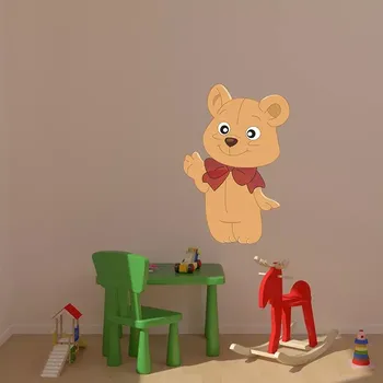 samolepka Sablio Samolepka na zeď: Medvídek - 40x60 cm