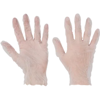 Pracovní rukavice Cerva BOORNE vinyl nepudrované rukavice vel.8