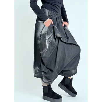 MEGG Kalhotová sukně MERRY Antracit, UNI S-XL