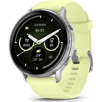 Chytré hodinky GARMIN Venu 4 - 45 mm, světle zelená (010-03014-02)