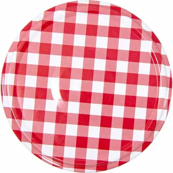 Víčko na zavařovací sklenici Víčko ¤82mm Twist 10ks červené KÁRY RSB klik KUTIL Sklad7 434352.00 (KUTIL Sklad7)