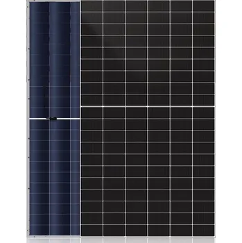 solární panel DAH Solar 700W Bifaciální Sklo-Sklo Stříbrný