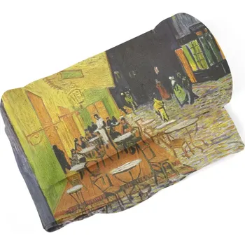 deka Sablio Deka Terasa kavárny v noci - Vincent van Gogh - 150x120 cm