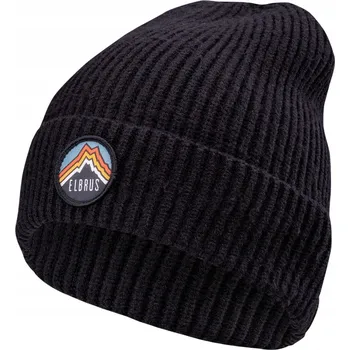 Čepice Elbrus zimní čepice beanie černá, univerzální velikost