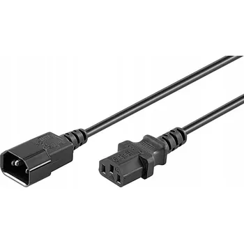 Napájecí kabel MicroConnect prodlužovací kabel C14-C13, 1.2m