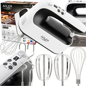 RUČNÍ MIXÉR KUCHYŇSKÝ ROBOT MULTIFUNKČNÍ TURBO 5 RYCHLOSTÍ LCD SADA