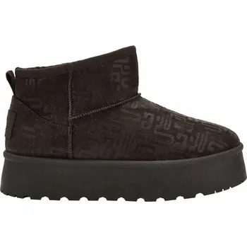 Dámská zimní obuv Dámské zimní sněhule Lee Cooper vel. 38, módní kotníkové kotníkové boty s kožíšek podšívkou