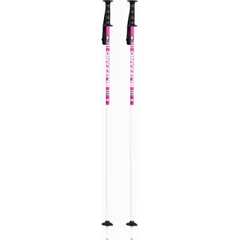 Sjezdová hůlka Lyžařské hole Blizzard RACE JR white PINK 100cm