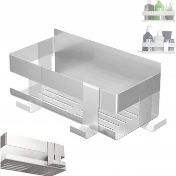 Drátěná police ZÁVĚSNÁ POLIČKA DO SPRCHY NA SPRCHOVÝ KOUT ORGANIZÉR NOVÁ