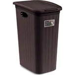 Koš na prádlo Elegance 36 l, hnědý