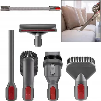 Hubice k vysavači SADA 6x HUBIC, KARTÁČŮ + ELASTICKÁ HADICE PRO VYSAVAČE DYSON
