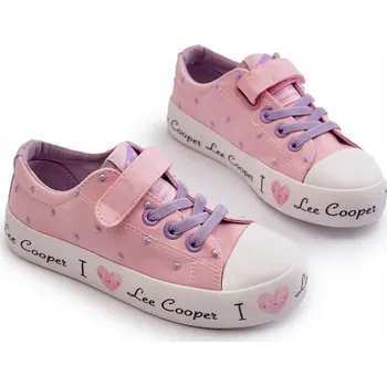 Dívčí tenisky Lee Cooper dětské tenisky růžové velikost 33