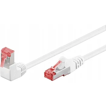 Síťový kabel Patchcord Goobay S/FTP 6 RJ45 / RJ45 10 m bílý