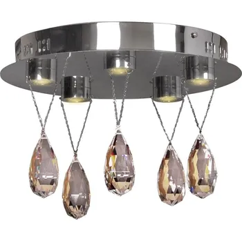 Stropní svítidlo Prisma stropní svítidlo 5x3W LED chrom