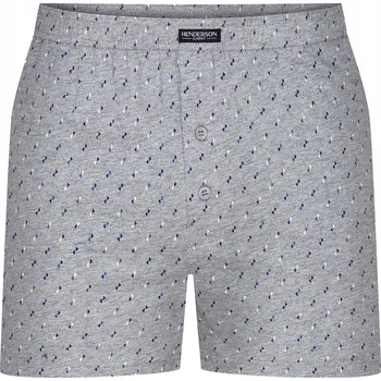 Boxerky Pánské boxerky Henderson 1442 K322 5XL šedé