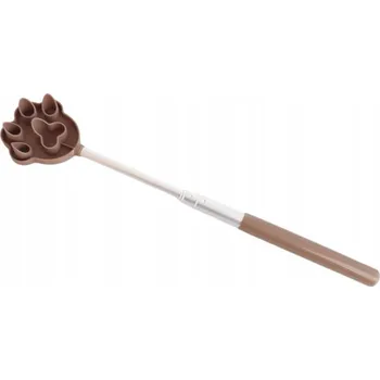 Škrabadlo ve tvaru kočičí tlapky s nastavitelnou délkou