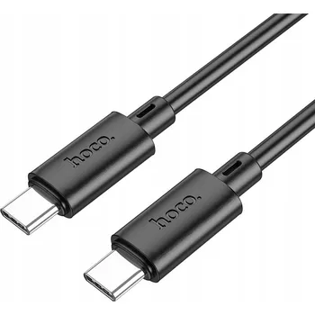 Datový kabel Kabel Hoco USB typ C - USB typ C 1 m černý