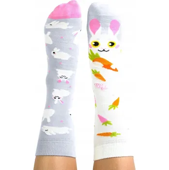 Dámské oblečení Ponožky dámské Rabbit De Niro 40-43 - Vtipný dárek pro dívku