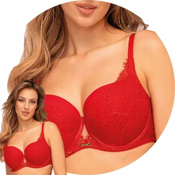 Podprsenka Unikat Juliet Podprsenka vyztužená červená 85F