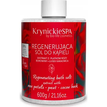 Koupelová sůl Krynicke Spa 600 g regenerační sůl do koupele