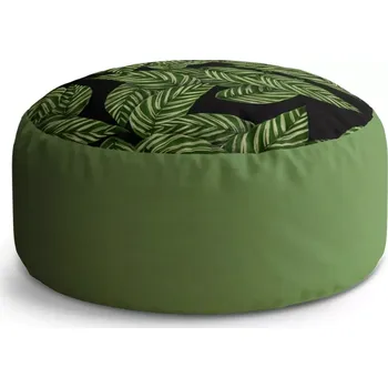 Taburet Sablio Taburet Circle Abstrakce listů: 38x48 cm