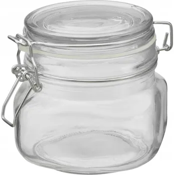 Zavařovací sklenice Zavařovací Sklenice s víčkem na klip