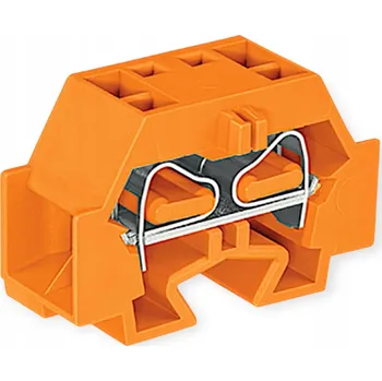 Svorka 4-vodičová 4,00 mm2 WAGO 262-336 oranžová - 5 ks