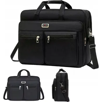 Taška na notebook 15,5-18“ obchodní taška přes rameno, prostorná, pánská