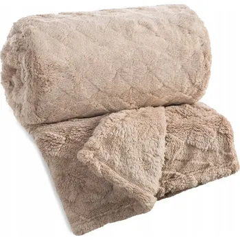 Prostěradlo Deka Eurofirany polyester 70 cm x 160 cm béžová