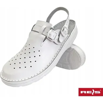 Pracovní oblečení Žabky Reis bílé 40