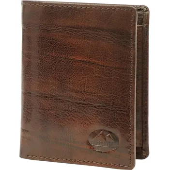 Peněženka EL FORREST peněženka z pravé kůže hnědá - muž