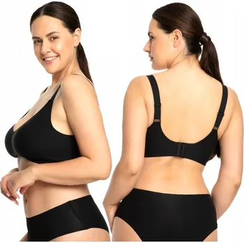 Podprsenka Julimex podprsenka nevyztužená černá velikost S