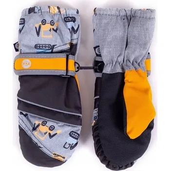 Rukavice YoClub Zimní lyžařské rukavice, dlaň 12 cm