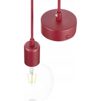 Závěsné svítidlo Kolorowe Kable Loft metal line 1-bodové světlo E27