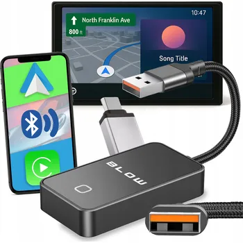 IP kamera BEZDRÁTOVÝ ADAPTÉR / MODUL CARPLAY ANDROID AUTO WIFI BT BLUETOOTH USB 2v1