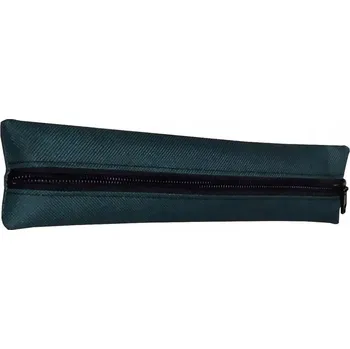 Penál Potřeby do ŠKOLY Dětské PENÁLY Pouzdro Školní penál tmavě zelený