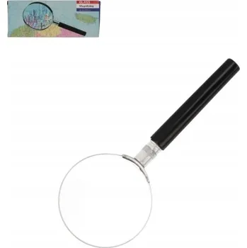 Příslušenství pro čtečku elektronické knihy Sklo zvětšovací sklo v ocelovém rámu, průměr 100 mm.