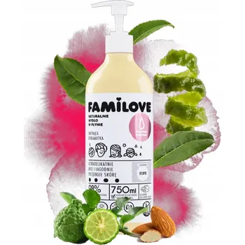 Mýdlo YOPE Familove přírodní tekuté mýdlo kvetoucí bergamot 750 ml