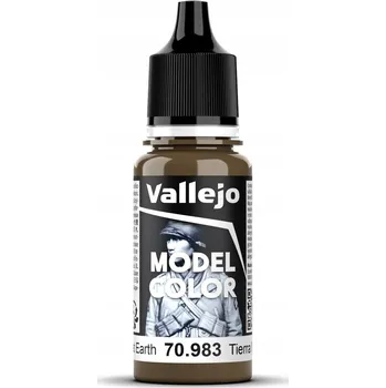 Modelářská barva VALLEJO Model Color Flat Earth 17ml